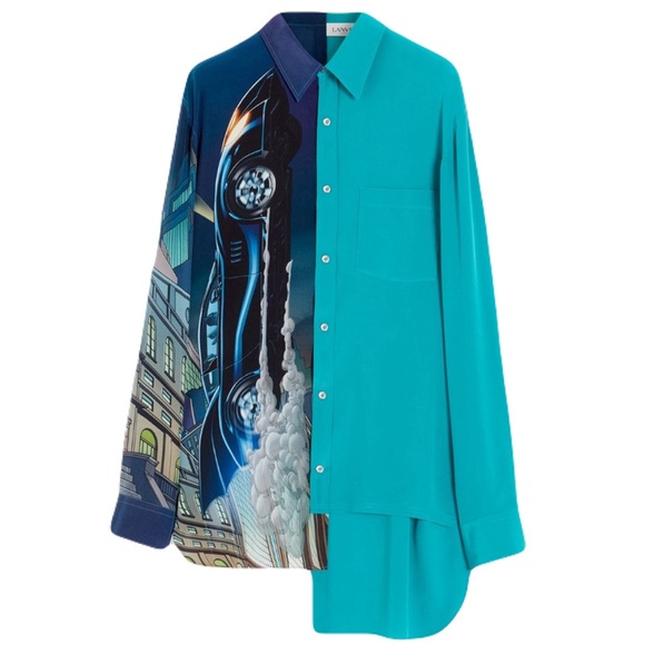 Lanvin Other - LANVIN BATMAN ASYMMETRICAL SHIRT